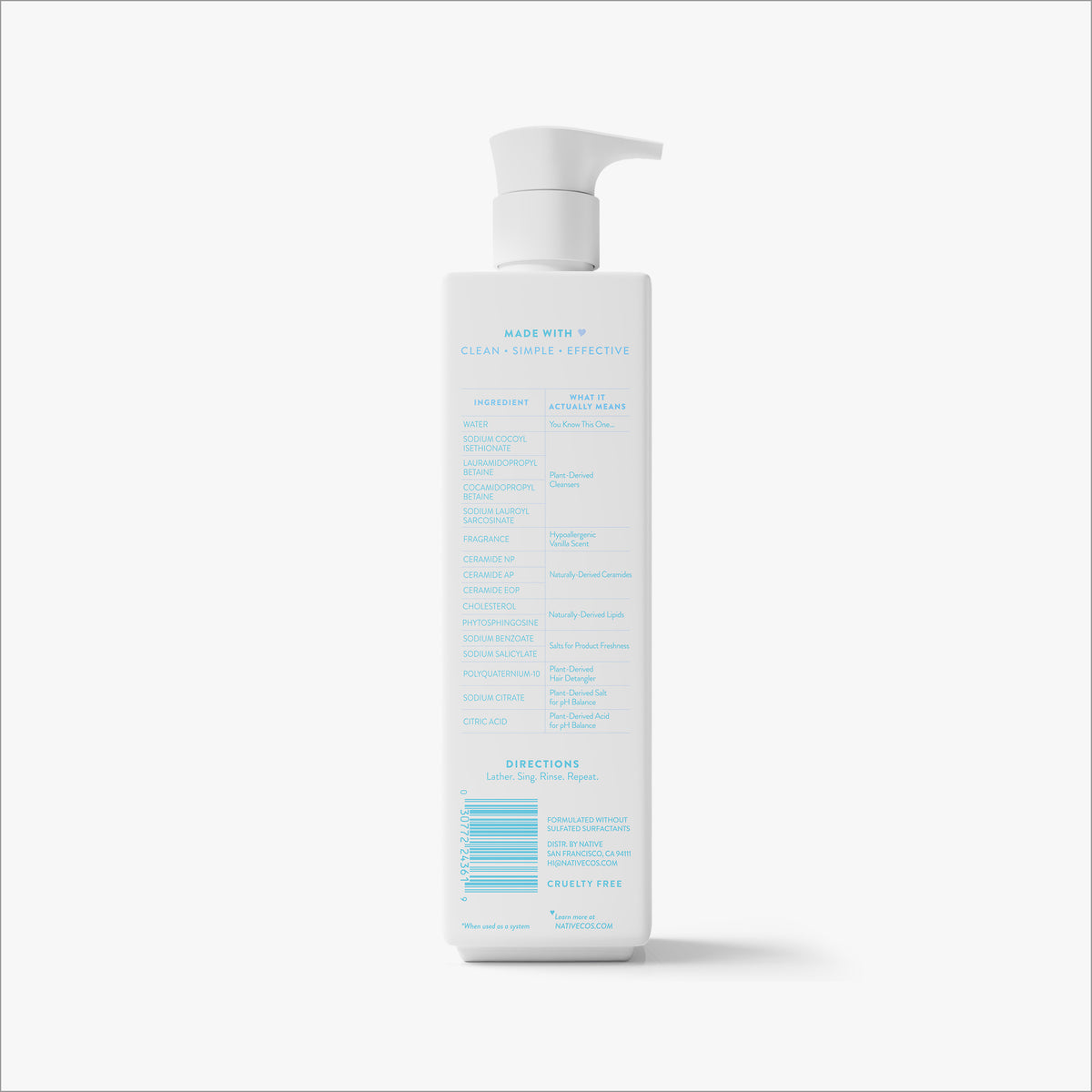 Sensitive Series: Shampoo