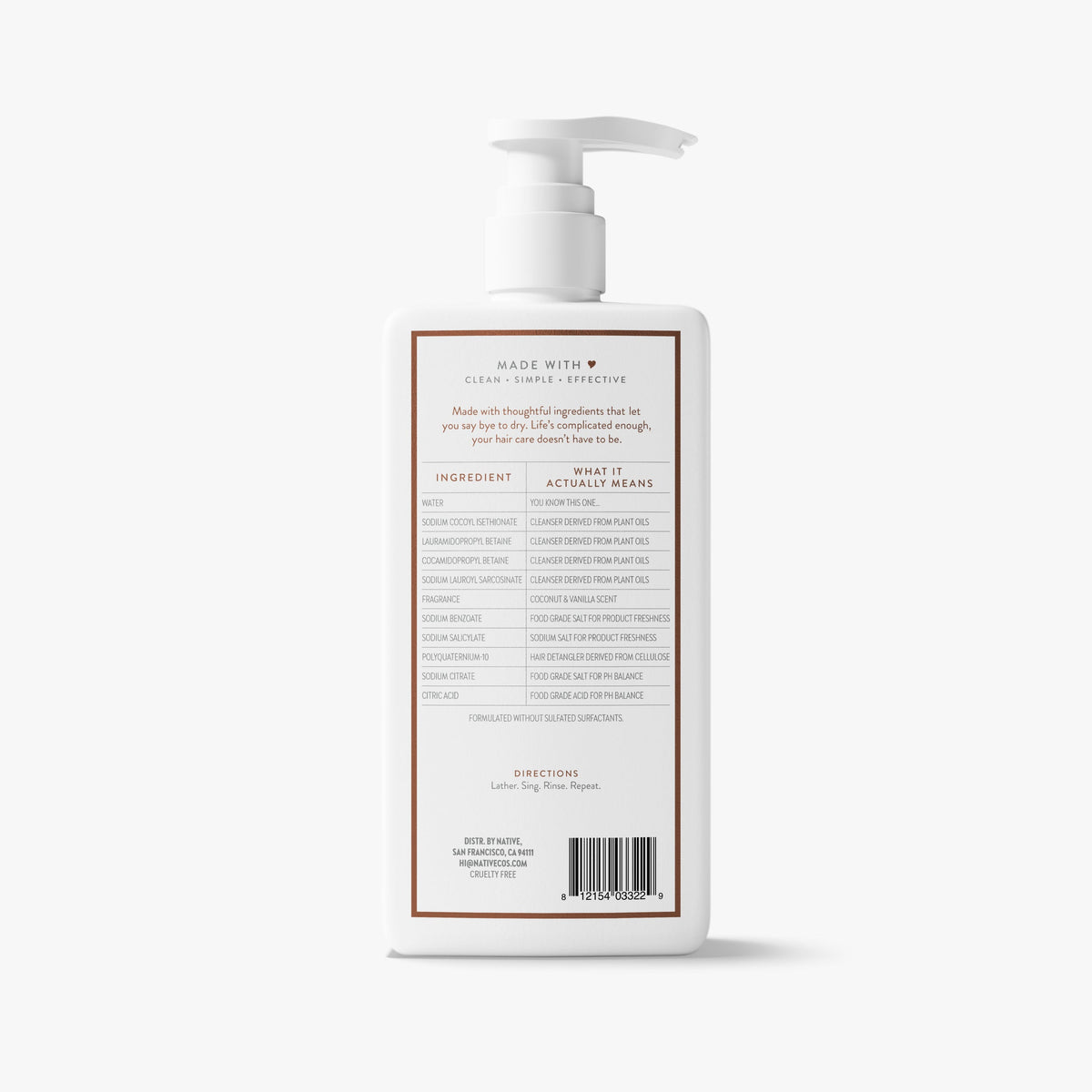 Moisturizing Shampoo