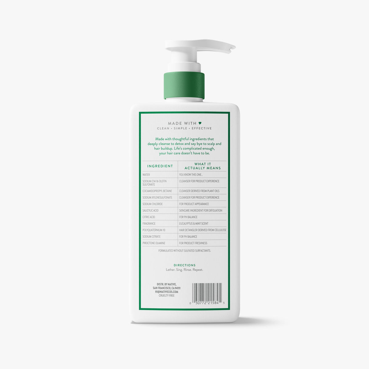 Scalp Detox 2-in-1 Shampoo & Conditioner
